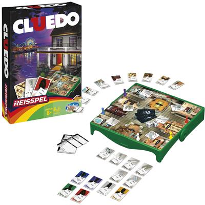 Dit is een foto van het spel Reisspel Cluedo te koop bij Speldorado Spellenwinkel Delft