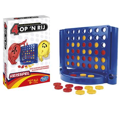 Dit is een foto van het spel Reisspel Vier Op 'N Rij te koop bij Speldorado Spellenwinkel Delft