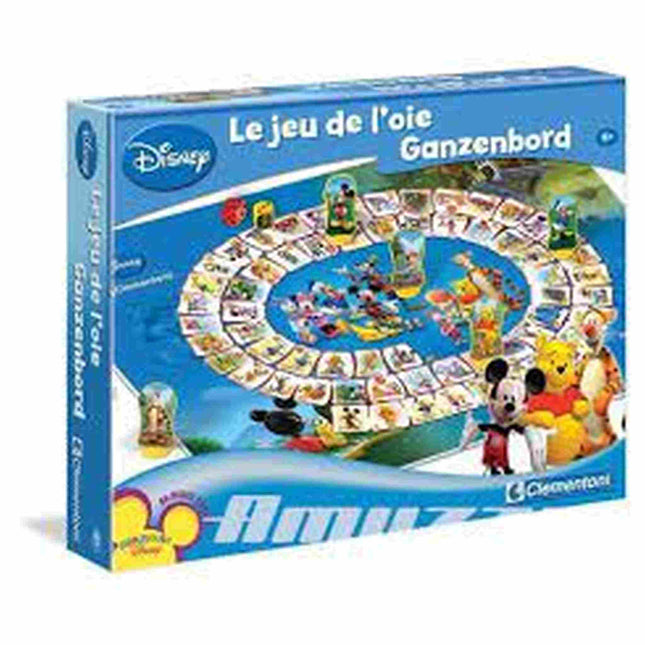 Dit is een foto van het spel Disney Ganzenbord te koop bij Speldorado Spellenwinkel Delft