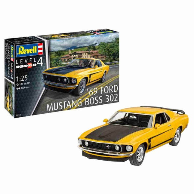 69 Ford Mustang Boss 302, 7025 van Revell te koop bij Speldorado !