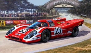 Dit is een foto van het spel Porsche 917K Le Mans Winner 1970 te koop bij Speldorado Spellenwinkel Delft