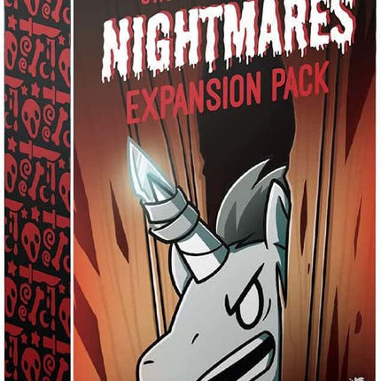 Dit is een foto van het spel Unstable Unicorns Nightmares Exp. Pack EN te koop bij Speldorado Spellenwinkel Delft