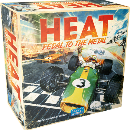 Dit is een foto van het spel Heat NL te koop bij Speldorado Spellenwinkel Delft