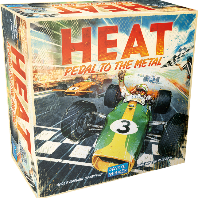 Dit is een foto van het spel Heat NL te koop bij Speldorado Spellenwinkel Delft