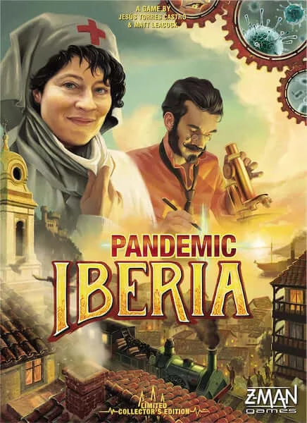 Pandemic Iberia  EN – strategisch bordspel – 2 tot 4 spelers