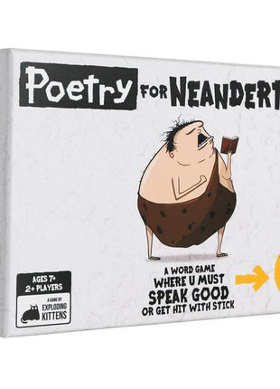 Poetry for Neanderthals EN – party kaartspel – 2 spelers