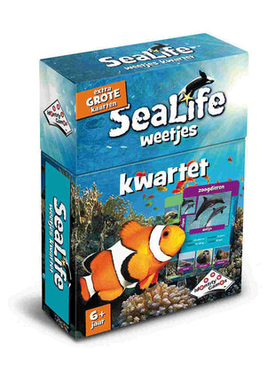 Sealife Kwartet – kaartspel voor kinderen Vanaf 6 jaar