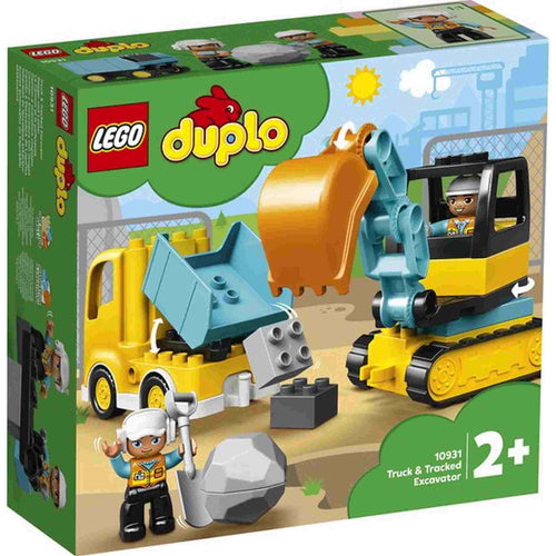 Lego Duplo Truck & Graafmachine Met Rupsbanden 10931, 10931 van Lego te koop bij Speldorado !