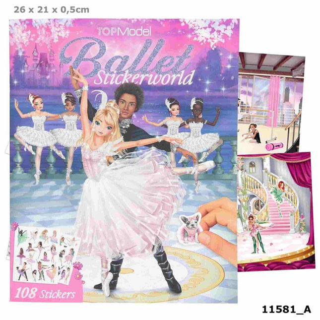 Stickerworld Ballet, 11581 van Depeche te koop bij Speldorado !