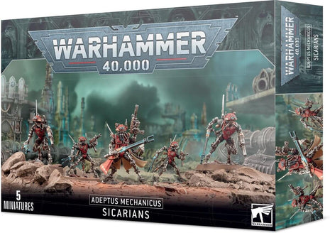 Warhammer 40.000 Sicarians - Adeptus Mechanicus – 40K miniaturen set 