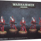 Dit is een afbeelding van het miniatuur Wraithguard - Aeldari voor het spel Warhammer, te koop bij Tabletop Miniature Wargames spellenwinkel Speldorado in delft