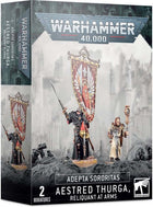 Dit is een afbeelding van het miniatuur Aestred Thurga Relinquant At Arms - Adepta Sororitas voor het spel Warhammer, te koop bij Tabletop Miniature Wargames spellenwinkel Speldorado in delft
