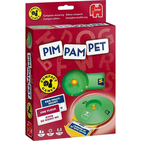 Pim Pam Pet Reisversie – gezellig bordspel – 2 tot 4 spelers