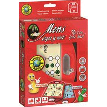 Dit is een foto van het spel Mens Erger Je Niet! Compact te koop bij Speldorado Spellenwinkel Delft
