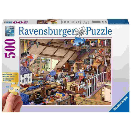 Dit is een foto van het spel Oma'S Zolder 137091 te koop bij Speldorado Spellenwinkel Delft