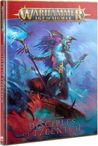 Dit is een foto van het spel Battletome Disciples Of Tzeentch (Hb) Eng te koop bij Speldorado Spellenwinkel Delft