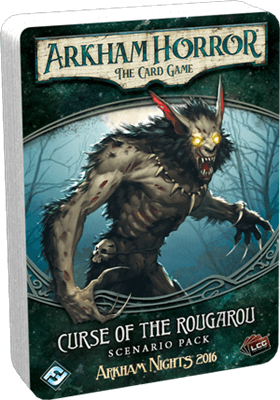 Curse of the Rougarou Scenario"- "Arkham Horror - LCG" - Living Card Game uitbreiding