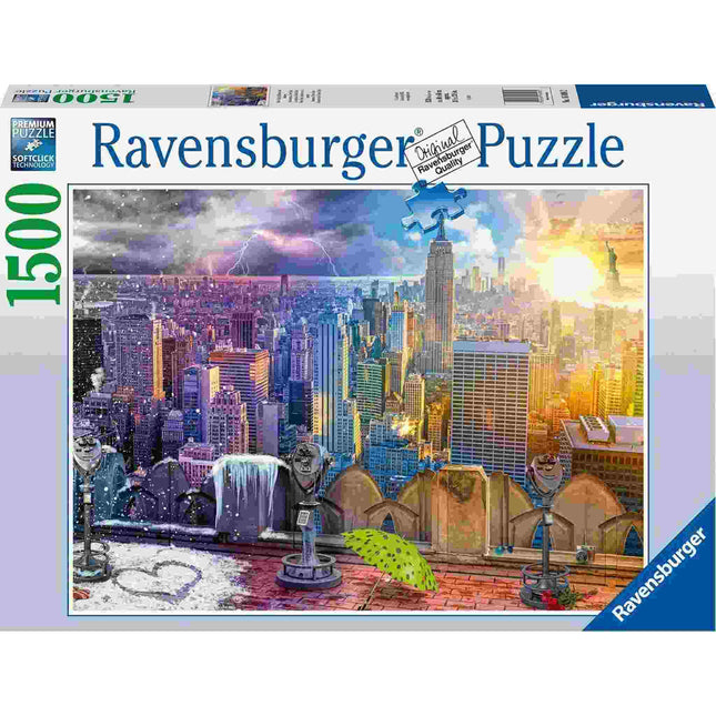 Ny Skyline Dag En Nacht 160082, 160082 van Ravensburger te koop bij Speldorado !