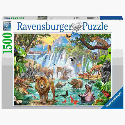 Dit is een foto van het spel Waterval In De Jungle te koop bij Speldorado Spellenwinkel Delft