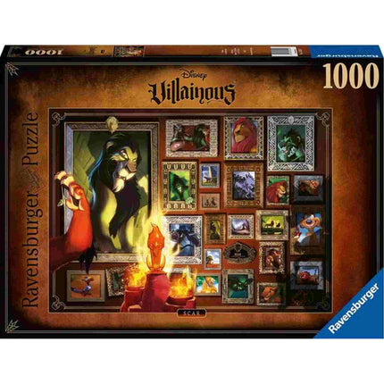 Dit is een foto van het spel Villainous Scar te koop bij Speldorado Spellenwinkel Delft