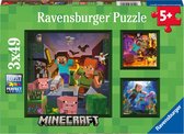 Dit is een foto van het spel Minecraft Biomes - 3x49 stukjes te koop bij Speldorado Spellenwinkel Delft