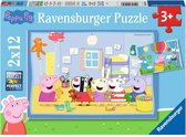Dit is een foto van het spel De Avonturen Van Peppa Pig 2 puzzels te koop bij Speldorado Spellenwinkel Delft