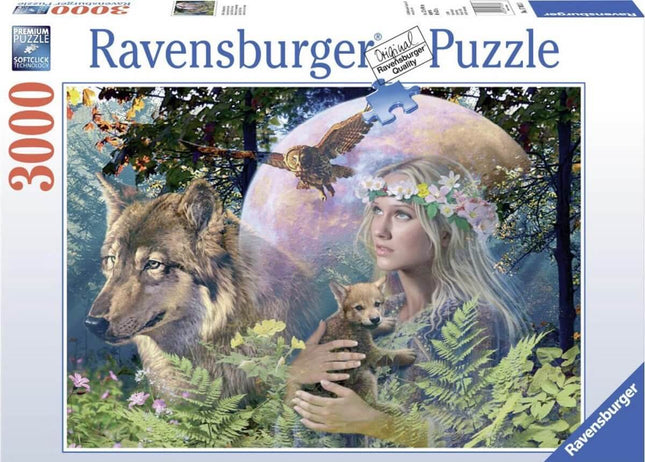 Wolven In De Maneschijn 3.000 Stukjes 170333, 170333 van Ravensburger te koop bij Speldorado !