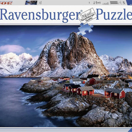 Dit is een foto van het spel Hamnoy, Lofoten - 3.000 stukjes te koop bij Speldorado Spellenwinkel Delft