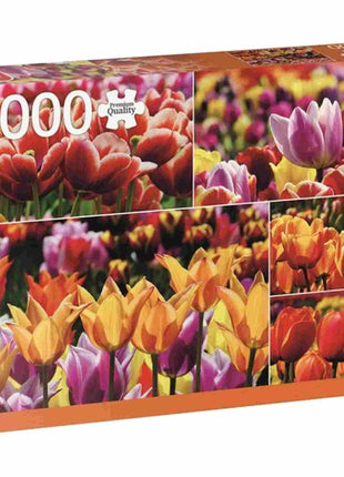 Ravensburger puzzel "Round puzzle - Circle of colors - Animals" - 1000 stukjes