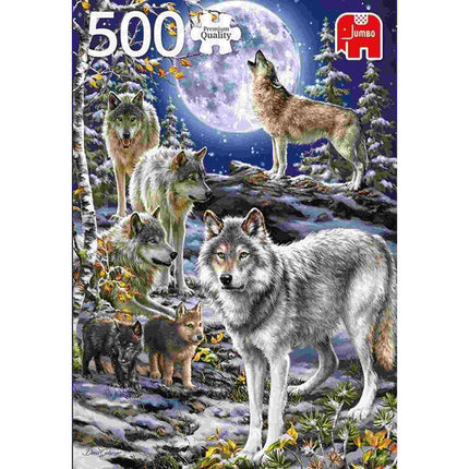 Dit is een foto van het spel Wolf Pack In Winter te koop bij Speldorado Spellenwinkel Delft
