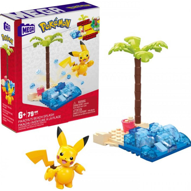 Pokémon - Pikachu'S Beach, 41312904 van Mattel te koop bij Speldorado !