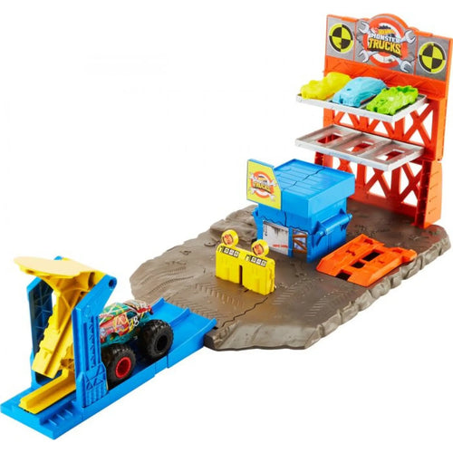 Monster Trucks Blast Station - Hfb12 - Hotwheels, 30459571 van Mattel te koop bij Speldorado !