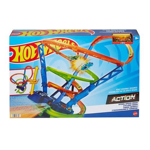Crash Spiral - Hgv67 - Hotwheels, 30461029 van Mattel te koop bij Speldorado !