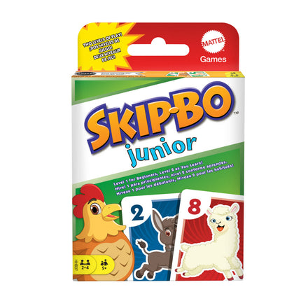 Dit is een foto van het spel Skip Bo Junior te koop bij Speldorado Spellenwinkel Delft