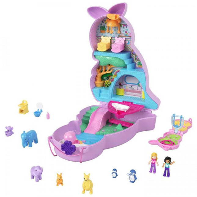 Mama & Joey Kangarookist - Hkv50 - Polly Pocket, 50954501 van Mattel te koop bij Speldorado !