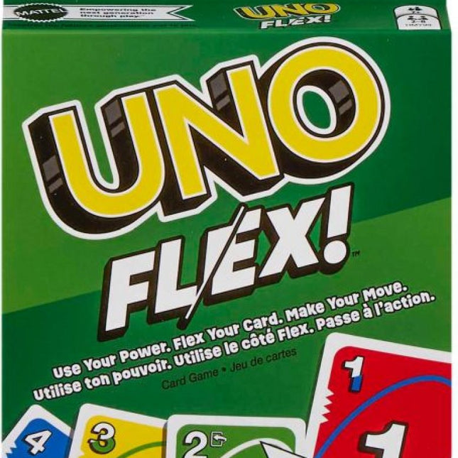 Dit is een foto van het spel Uno Flex te koop bij Speldorado Spellenwinkel Delft