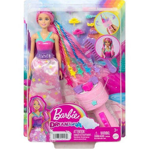 Dreamtopia Twist N Style Doll - Hnj06 - Barbie, 57139269 van Mattel te koop bij Speldorado !