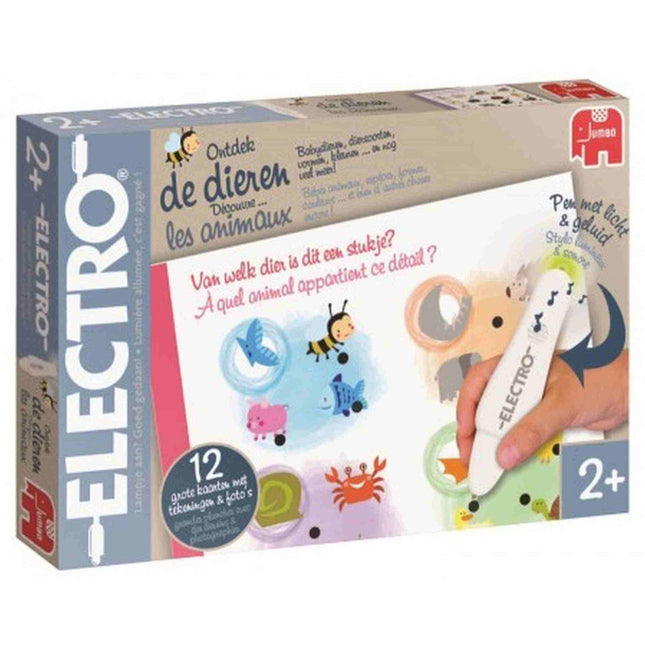 Dit is een foto van het spel Electro Wonderpen Ontdek De Dieren te koop bij Speldorado Spellenwinkel Delft