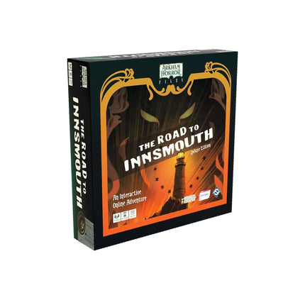 Dit is een foto van het spel The Road to Innsmouth EN te koop bij Speldorado Spellenwinkel Delft