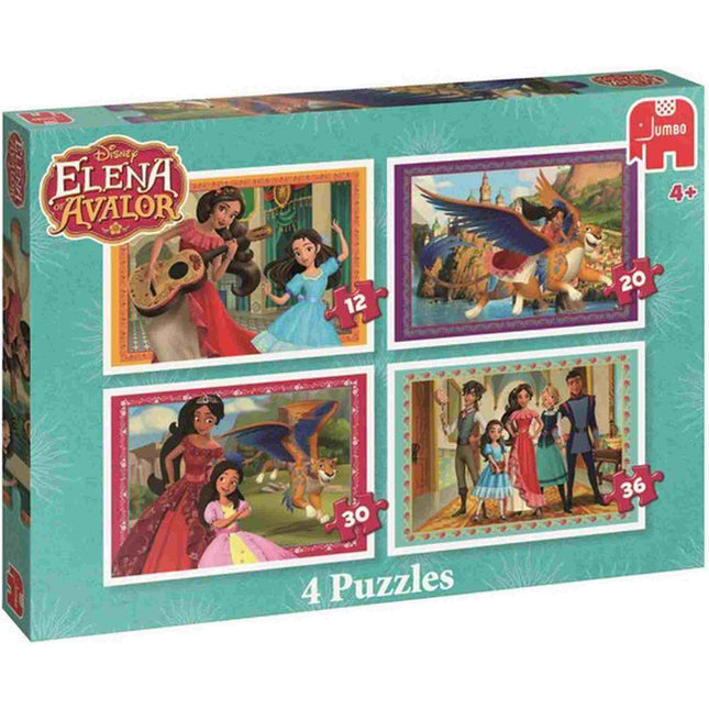 Elena 4In1 Shaped Puzzle, 19675 van Jumbo te koop bij Speldorado !