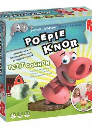 Poepie Knor – bordspel voor kinderen Vanaf 4 jaar
