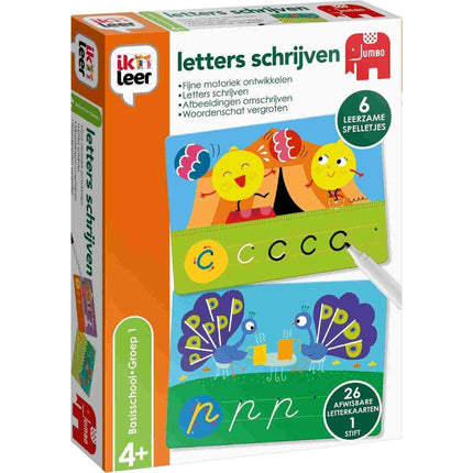Dit is een foto van het spel Ik Leer Letters Schrijven te koop bij Speldorado Spellenwinkel Delft