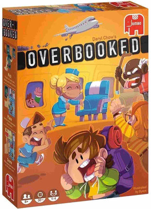 Overbooked – gezellig bordspel – 1 tot 4 spelers