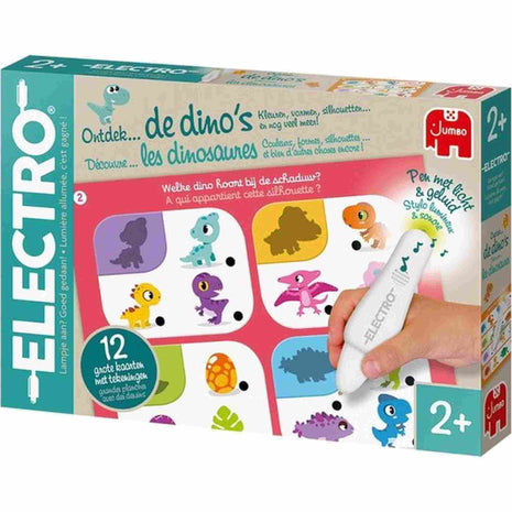Dit is een foto van het spel Electro Wonderpen Ontdek De Dino's te koop bij Speldorado Spellenwinkel Delft