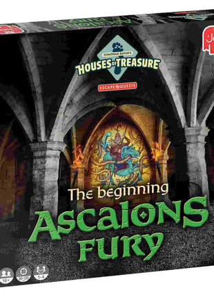 Dit is een foto van het spel Escape Quest The Beginning Ascalons Fury te koop bij Speldorado Spellenwinkel Delft