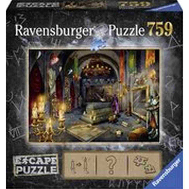 Dit is een foto van het spel Escape 6 Kasteel Van De Vampier 759 Pcs. te koop bij Speldorado Spellenwinkel Delft