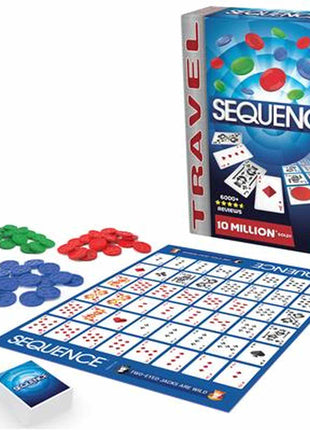 Sequence Reisspel – party bordspel – 2 tot 4 spelers