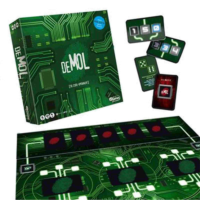 Dit is een foto van het spel Wie Is De Mol De Code Opdracht te koop bij Speldorado Spellenwinkel Delft