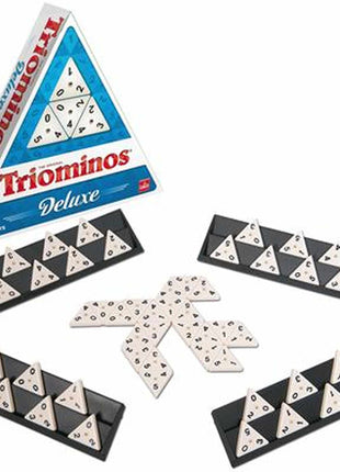 Triominos Deluxe – gezellig bordspel – 2 tot 4 spelers