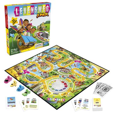 Dit is een foto van het spel Levensweg Junior te koop bij Speldorado Spellenwinkel Delft